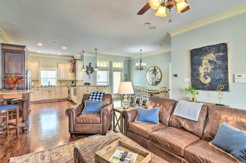 Corpus Christi Home with Golf Cart Walk to Beach! in Padre Island, USA