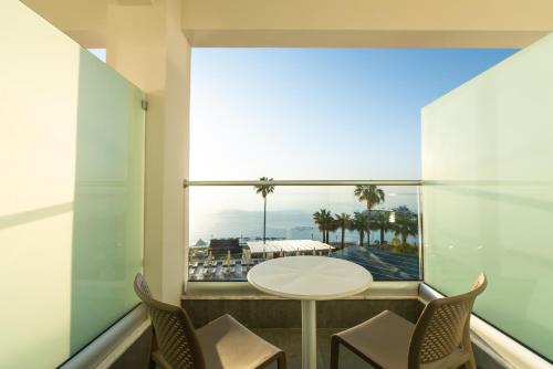 Balcony/terrace, Evalena Beach Hotel in Protaras