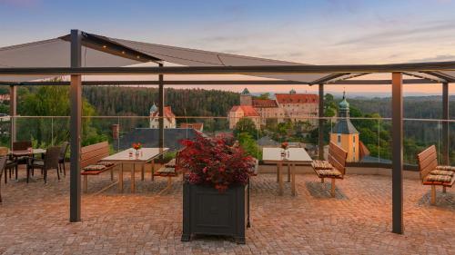 A szálláshely kívülről, Hotel Zur Aussicht in Hohnstein