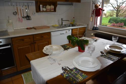 廚房, Apartment Ljubljana Marsh Nature Park in 伊格