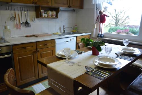 廚房, Apartment Ljubljana Marsh Nature Park in 伊格