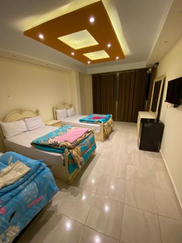 Queen Isis pyramids view