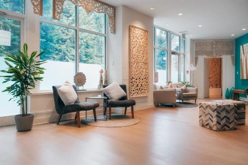 스파, 서밋 로지 부티크 호텔 휘슬러 (Summit Lodge Boutique Hotel Whistler) in 휘슬러 (BC)