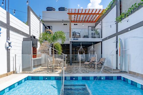#6 Comfort Para Parejas, Piscina, AA en Playa Dormida a 5 minutos del Aeropuerto y a 15 minutos al Rodadero en Bus, 10 Minutos Caminando a la Playa - Puebloviejo