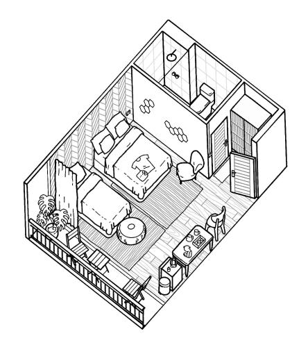 Triple Room with Balcony image 7