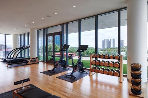 centru de fitness, citizenM Miami Worldcenter in Miami (FL)