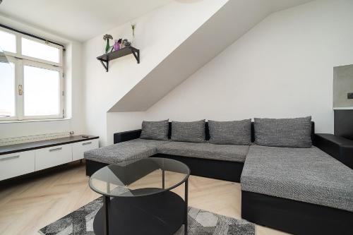 Big 4-bedroom flat, terrace with great Vítkov view, Praha (fotografie 2)