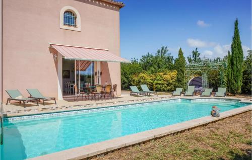 Beautiful Home In Carcassonne With Private Swimming Pool, Can Be Inside Or Outside