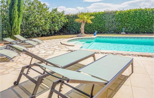 Beautiful Home In Carcassonne With Private Swimming Pool, Can Be Inside Or Outside