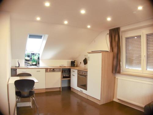 廚房, Alb-Biosphäre-Ferienwohnung (Alb-Biosphare-Ferienwohnung) in 謝爾克林根