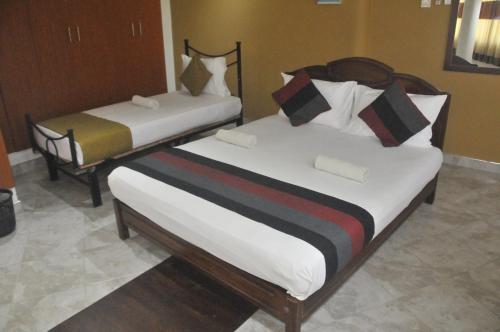 1 double bed