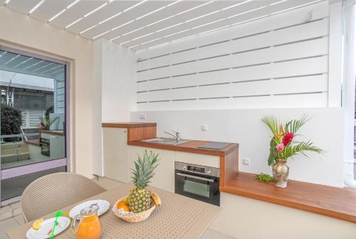 Cocina, Karibea Squash Hotel in Fort-de-France