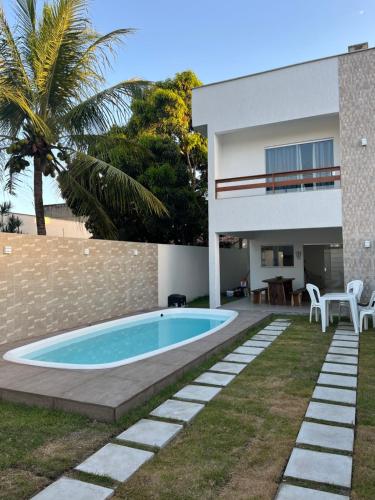 Casa com piscina em Coroa Vermelha