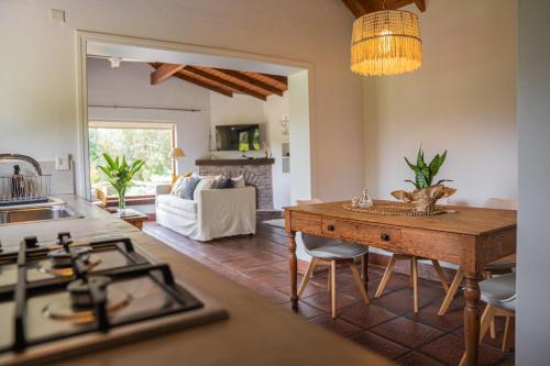 주방, LA NATURE Hosteria boutique B&B in 탄딜