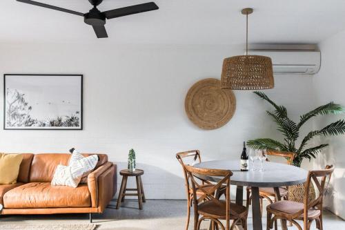 The Beach Bungalow is stylish and in cool location