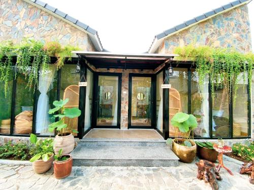 칸토 Ben Đo Xua Homestay & Coffee 호텔 전망