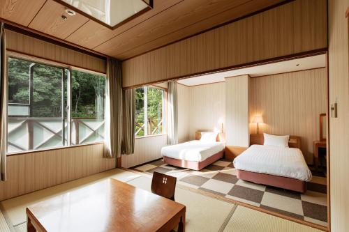 Japanese-Western style Room (With Private Bath)