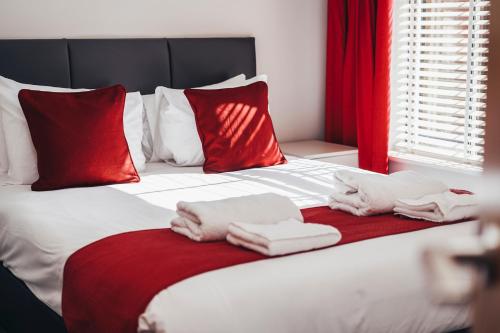 Bed, The Stay Company, Whitefriars House near Motorpoint Arena Nottingham
