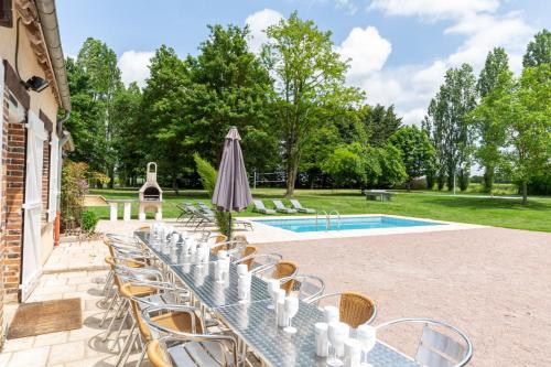 So Villa Ramenerie 45 - Heated pool - Basket - 1h30 from Paris - 26 beds