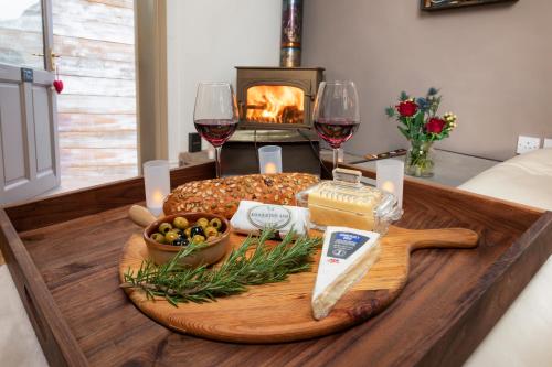 Ételek és italok, The Old Parlour at Cheshire Boutique Barns in Wrenbury