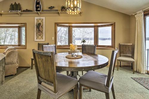 Phillips Cabin with Lake Views and Private Dock! in Phillips, USA