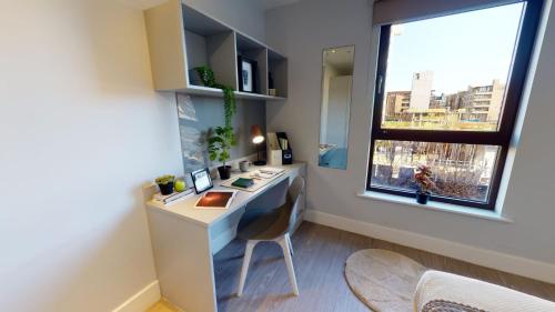 Studios and Ensuite Bedrooms with Shared Kitchen at Fountainbridge in Edinburgh, Эдинбург (фото 9)