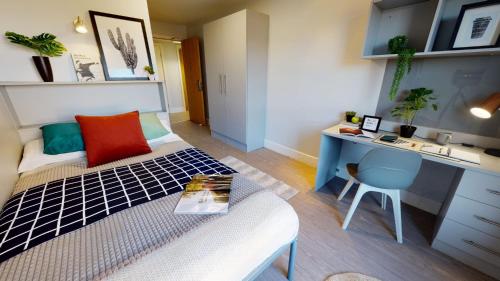 Studios and Ensuite Bedrooms with Shared Kitchen at Fountainbridge in Edinburgh, Эдинбург (фото 6)