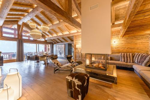 Chalet Herminette Prestige, Proche des pistes et vue PANORAMIQUE by LLA Selections La Clusaz