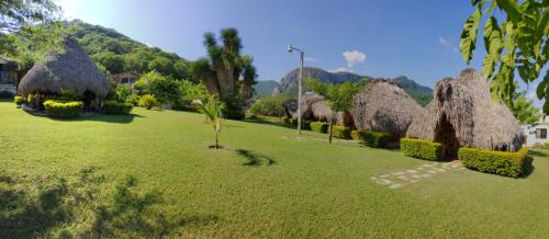 Kilátás, Cabañas Casa de la Montaña (Cabanas Casa de la Montana) in Emiliano Zapata