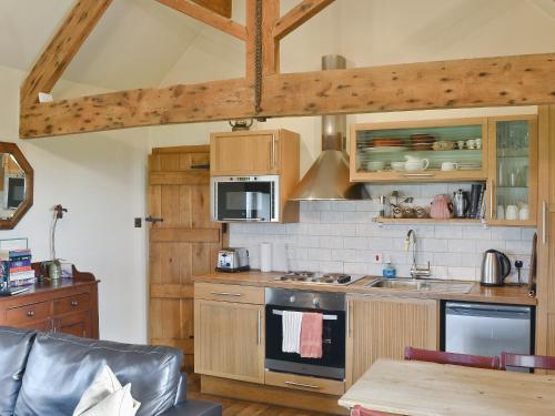 A szálláshely kívülről, The Old Byre in Thorncliffe