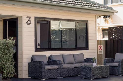 外部景觀, 比奇科默度假公寓 (Beachcomber Holiday Units) in 湖口地區鎮