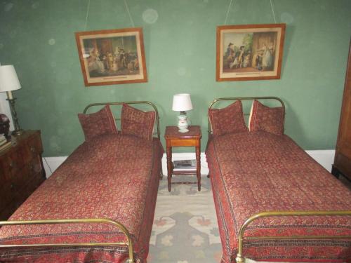 2 twin beds