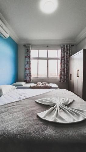 1 double bed