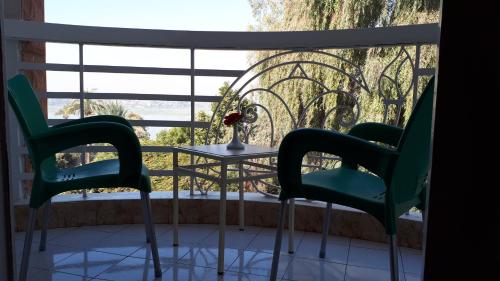 Balcony/terrace, New Pola Hotel in Luxor