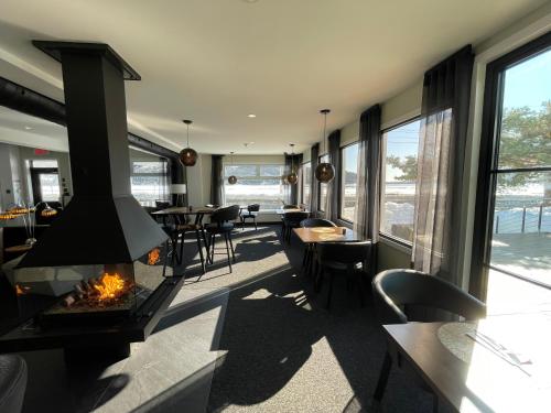 ห้องอาหาร, Domaine Belle Plage in ไบ-เซนต์-พอล (QC)