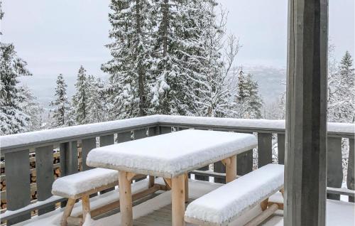 Viesnīcas āriene, 4 Bedroom Pet Friendly Home In Eggedal in Egedala