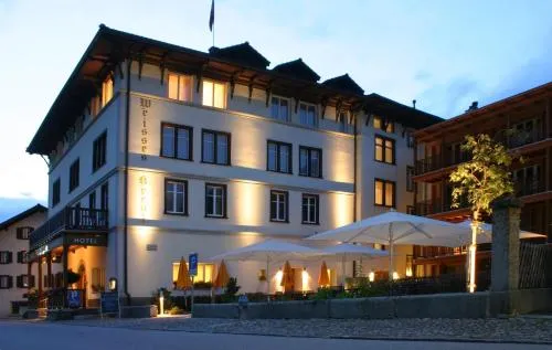 Hotel Weisses Kreuz Bergün in Bergün, Schweiz