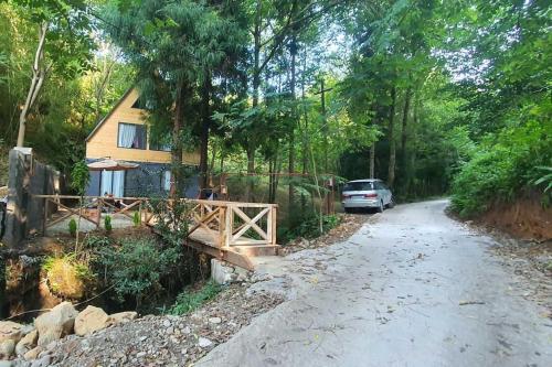 Cozy wooden cottage near the sea