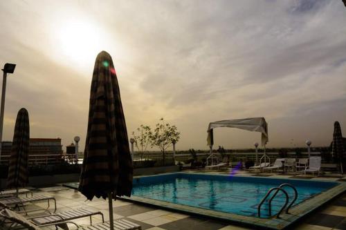 Balcony/terrace, New Pola Hotel in Luxor