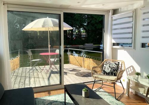 Bateau appartement sur l'Erdre au coeur de Nantes 1