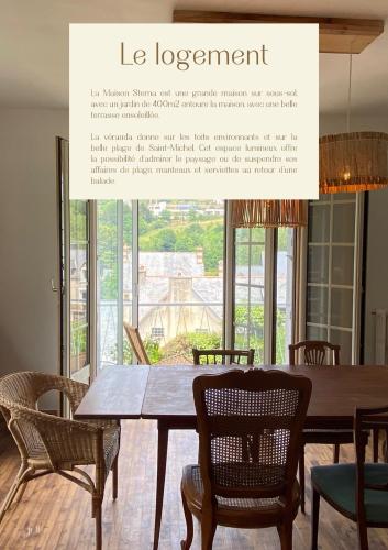 MAISON STERNA : maison familiale en bord de mer in Plestena Legrēva