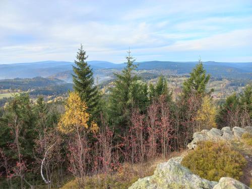 Zlatá Olešnice, pomezí Jizerek a Krkonoš