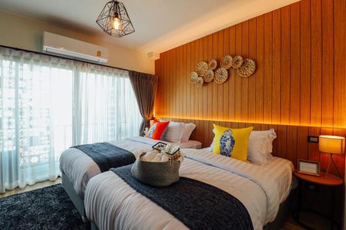 방콕 Tree​ for​ rest​ poshtel 3성급 호텔 스위트룸