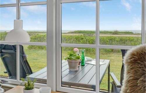 balkon/terasa, 1 Bedroom Lovely Home In Brenderup Fyn in Vedelshave