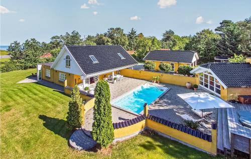 Nice Home In Gilleleje With Heated Swimming Pool