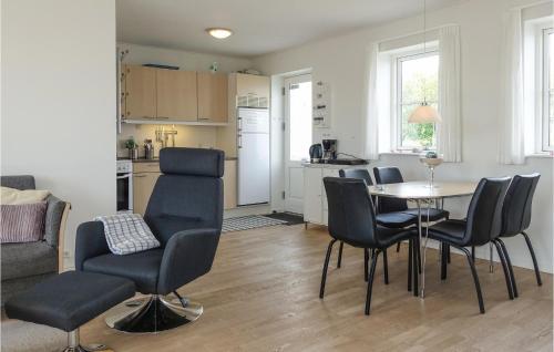 Kitchen, 2 Bedroom Lovely Apartment In Allinge in Allinge