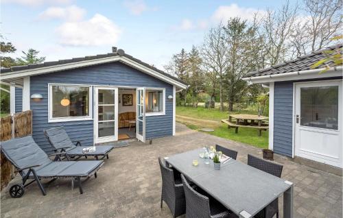 Exterior view, Holiday Home Ildervej Yellow in Skuldbol