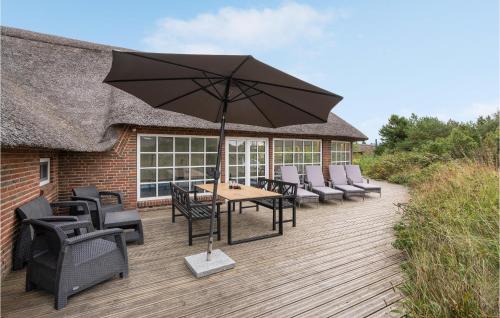 Exterior view, Stunning Home In Rømø With Kitchen in Romo Kirkeby