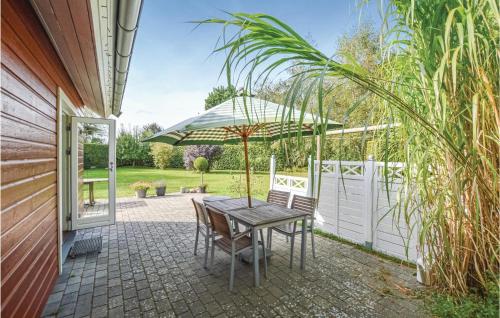 Balcony/terrace, One-Bedroom Holiday Home In Kalundborg in Kalundborg