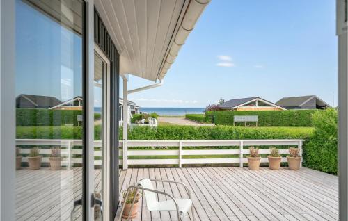 Nice Home In Bjert With House Sea View